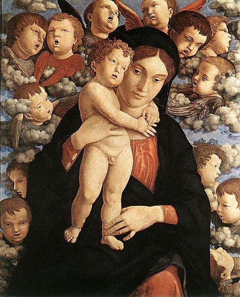 Andrea Mantegna The Madonna of the Cherubim